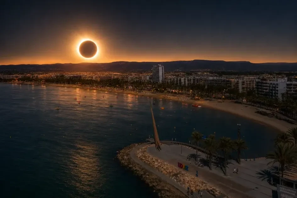 Eclipse solar Terres de l'ebre