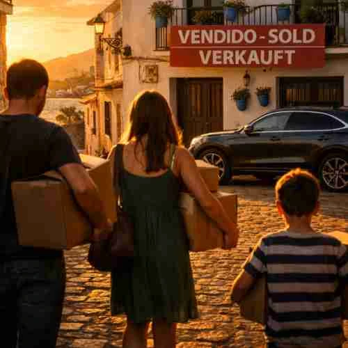 Vivir de alquiler en el paraíso ajeno.