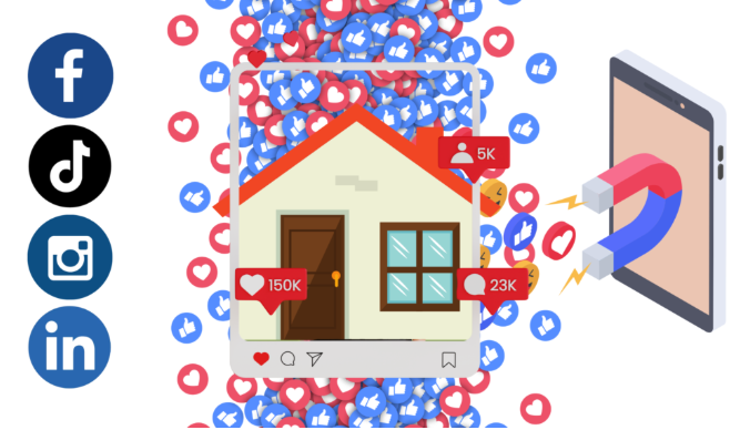 Redes Sociales para inmobiliarias 2025