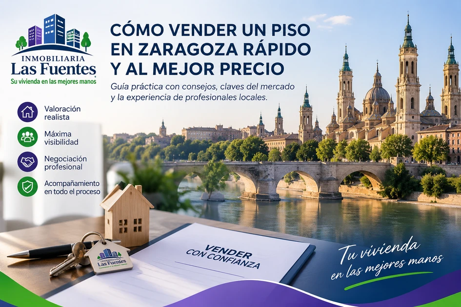 CÓMO VENDER UN PISO EN ZARAGOZA RÁPIDO Y AL MEJOR PRECIO