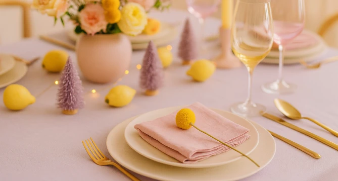 Adiós al rojo y verde: 5 combinaciones para una mesa navideña diferente - Inmogestión