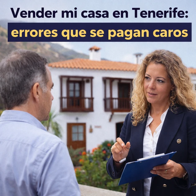 Vender mi casa en Tenerife: 10 errores que cuestan dinero