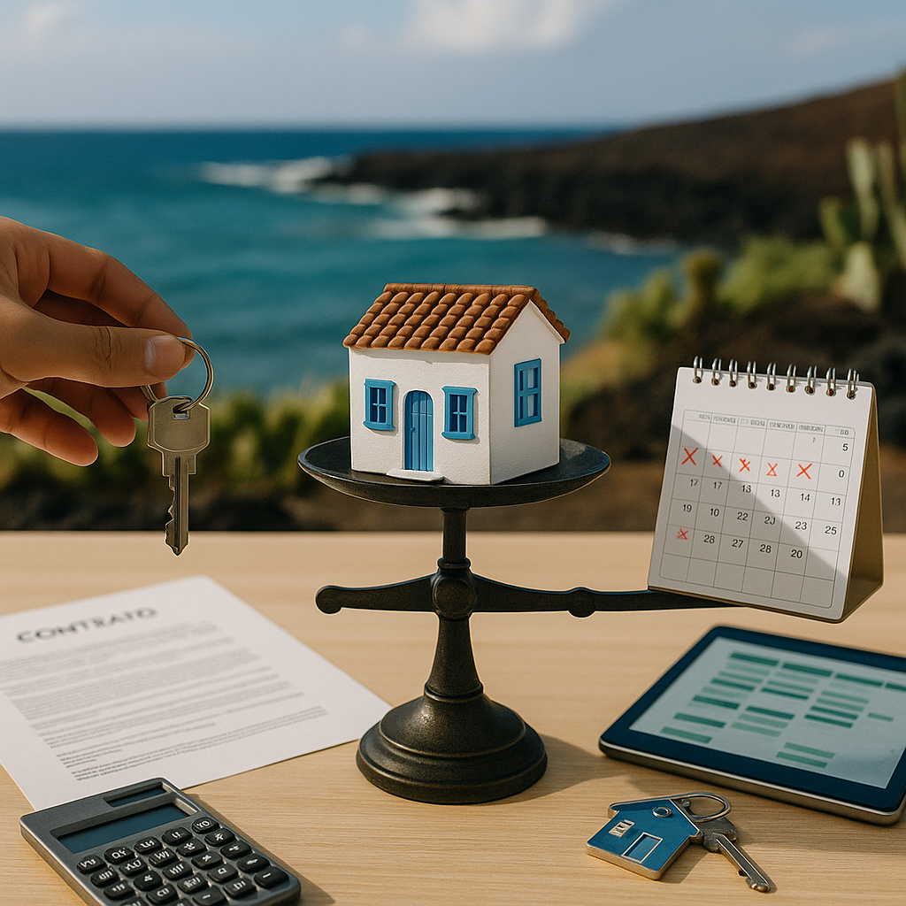 Segunda residencia en Lanzarote: ¿vender o alquilar?