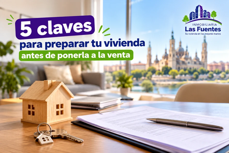5 claves para preparar tu vivienda antes de ponerla a la venta en Zaragoza