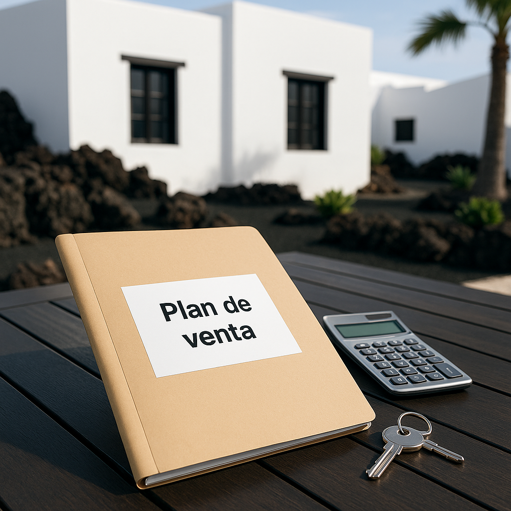 Plan de ventas inmobiliario en Lanzarote