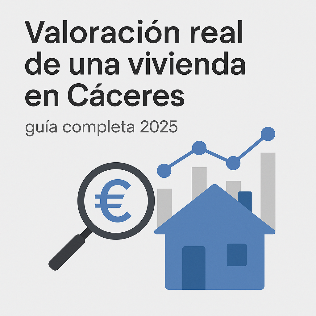 Valoración real de una vivienda en Cáceres