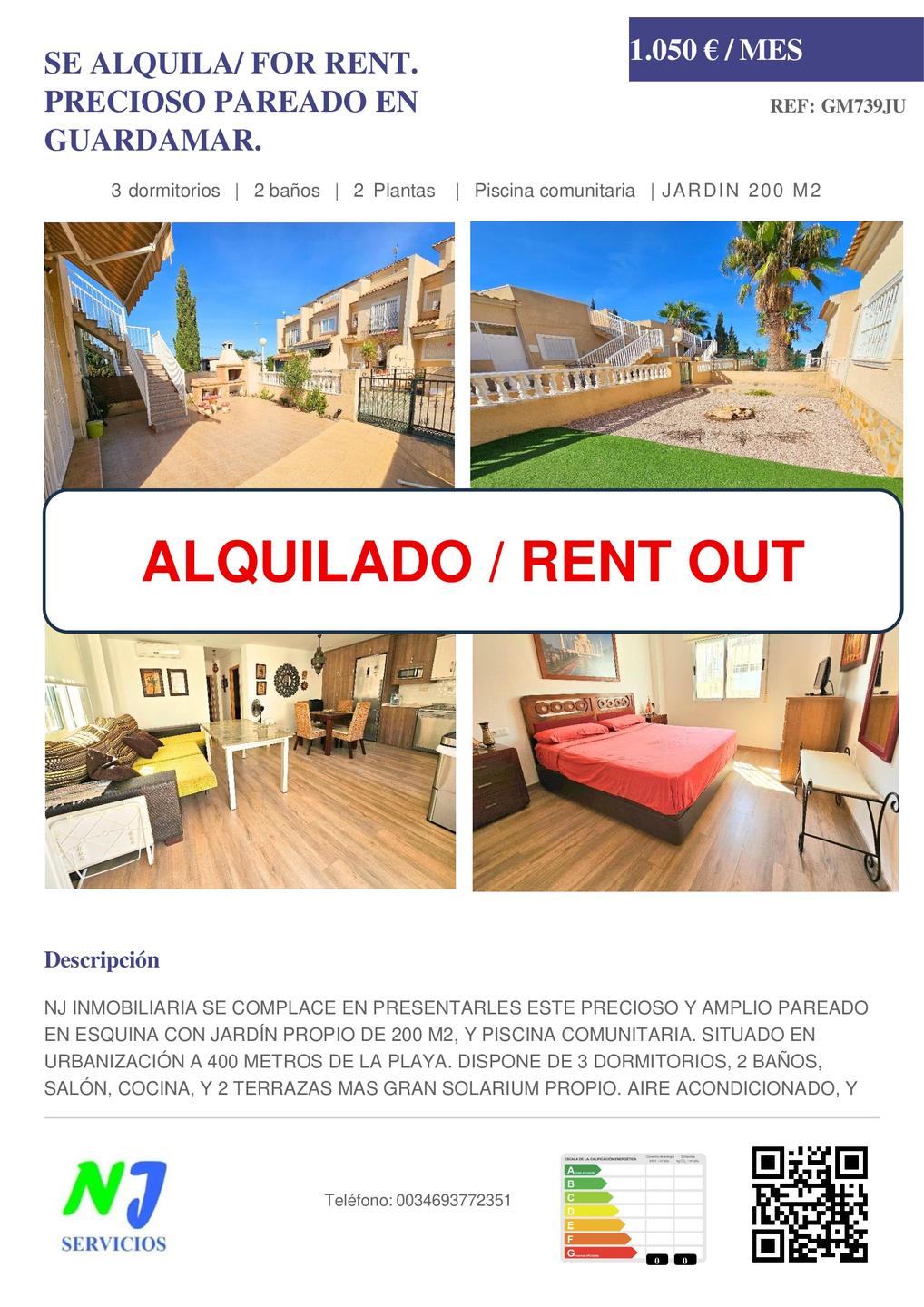 OTRA VIVIENDA ALQUILADA ESTA SEMANA. OTRA VIVIENDA ALQUILADA ESTA SEMANA.