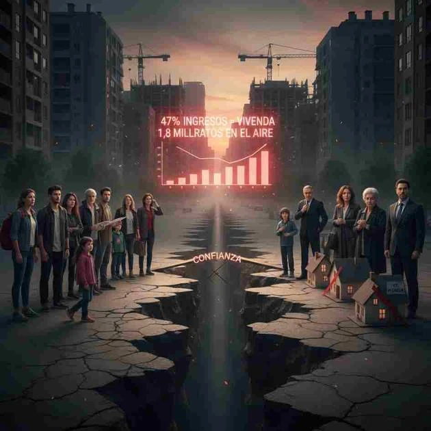 La gran grieta, cuando el mercado inmobiliario se queda sin aliento y nos divide.