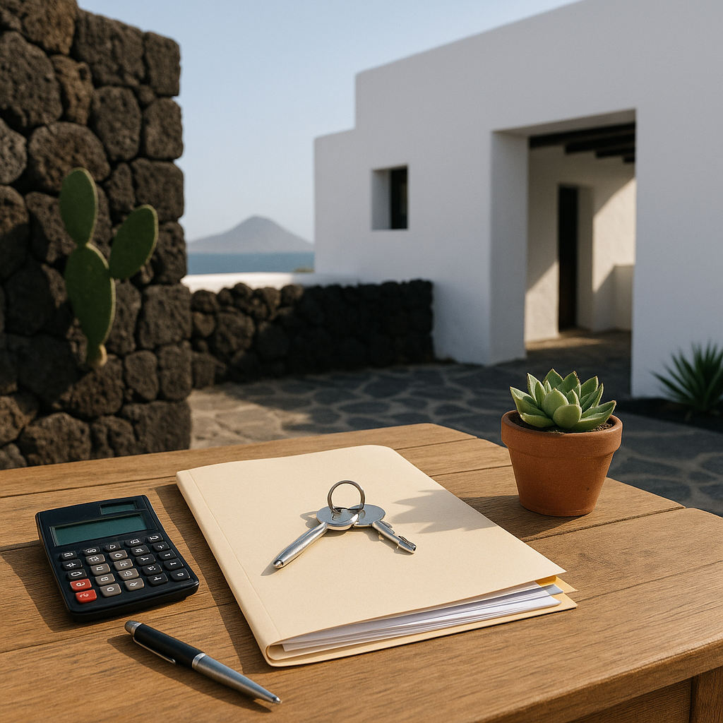 Gastos e impuestos al vender una vivienda en Lanzarote