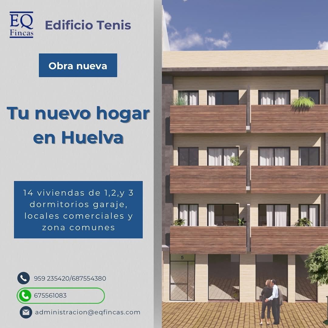 Edificio Tenis, tu nuevo hogar para estrenar en Huelva