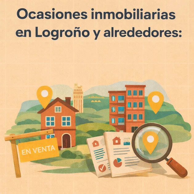 Ocasiones inmobiliarias en Logroño y alrededores: cómo encontrar las mejores oportunidades en 2026
