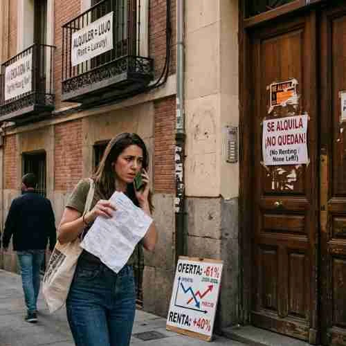 El naufragio del alquiler en España.