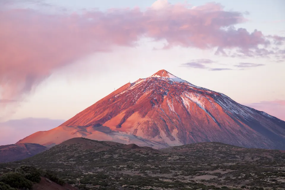 Teide Eruption Risk and Tenerife Properties