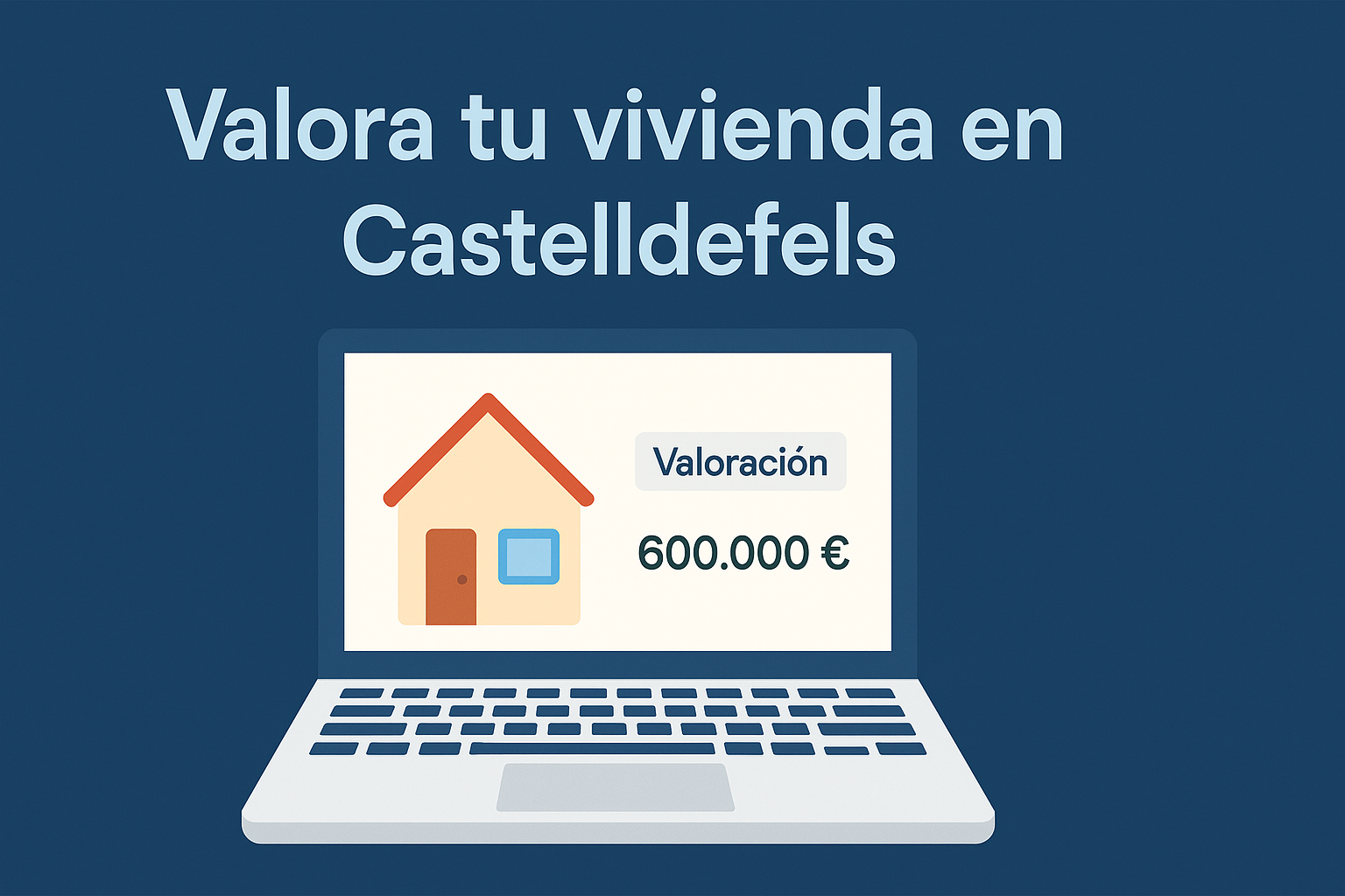 Valora tu vivienda en Castelldefels gratis y descubre su verdadero valor de mercado