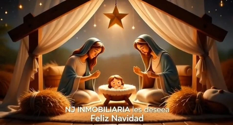 NJ INMOBILIARIA les desea Feliz Navidad