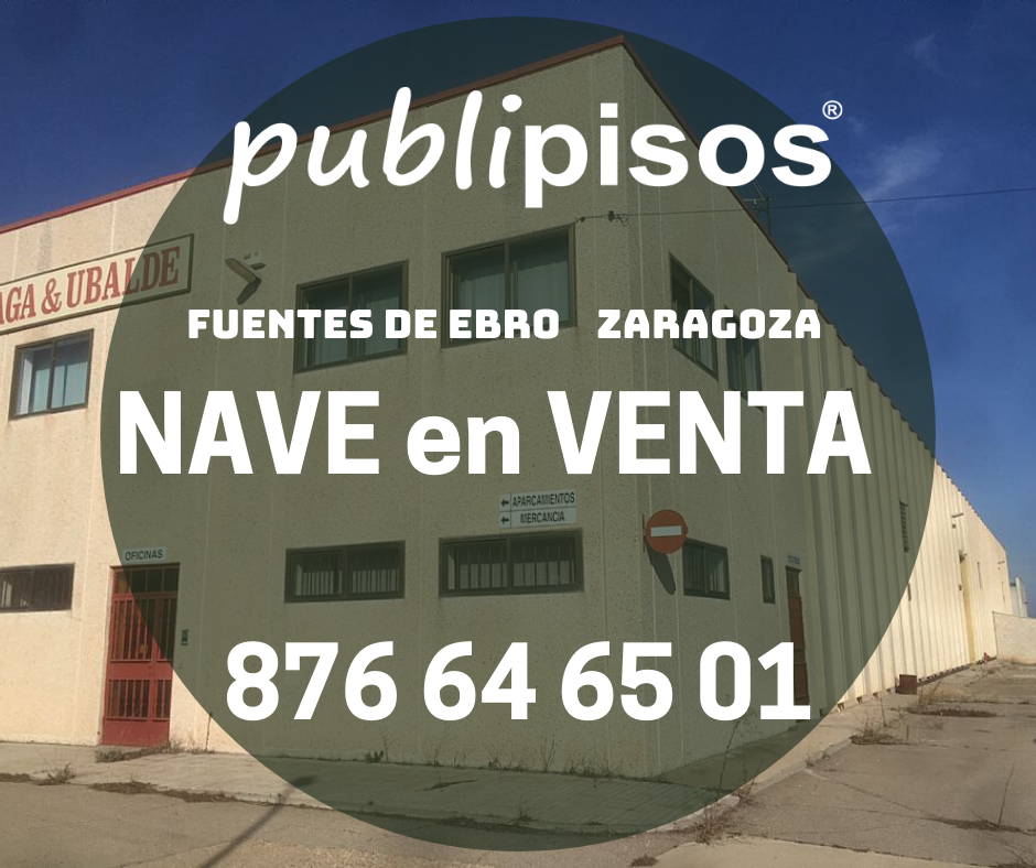 Venta de nave en Fuentes de Ebro