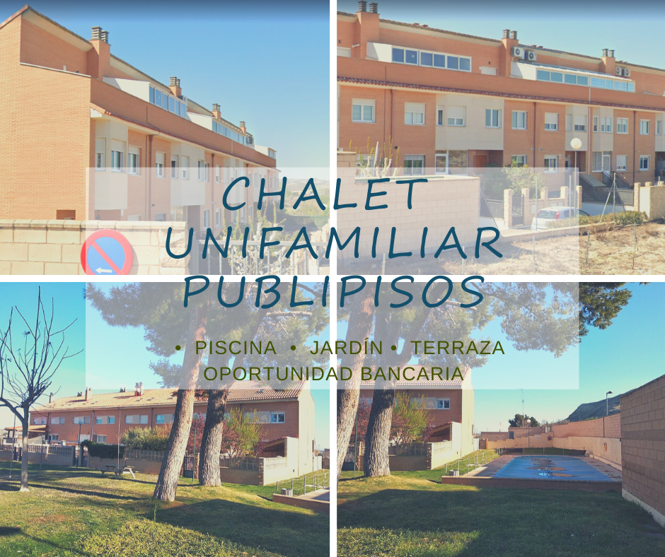 Venta de chalet adosado en Cadrete OPORTUNIDAD