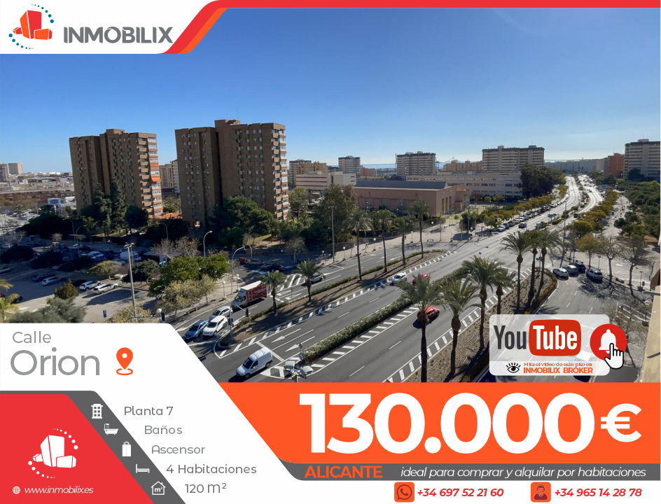 | Piso en venta en Alicante de 120 m2